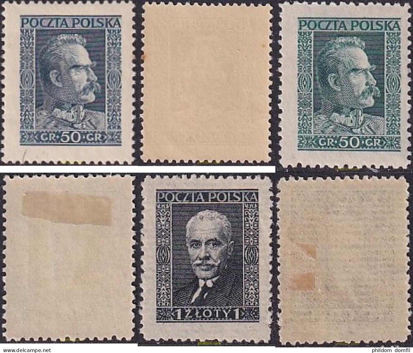 730736 HINGED POLONIA 1928 EXPOSICION FILATELICA EN VARSOVIA - Unused Stamps