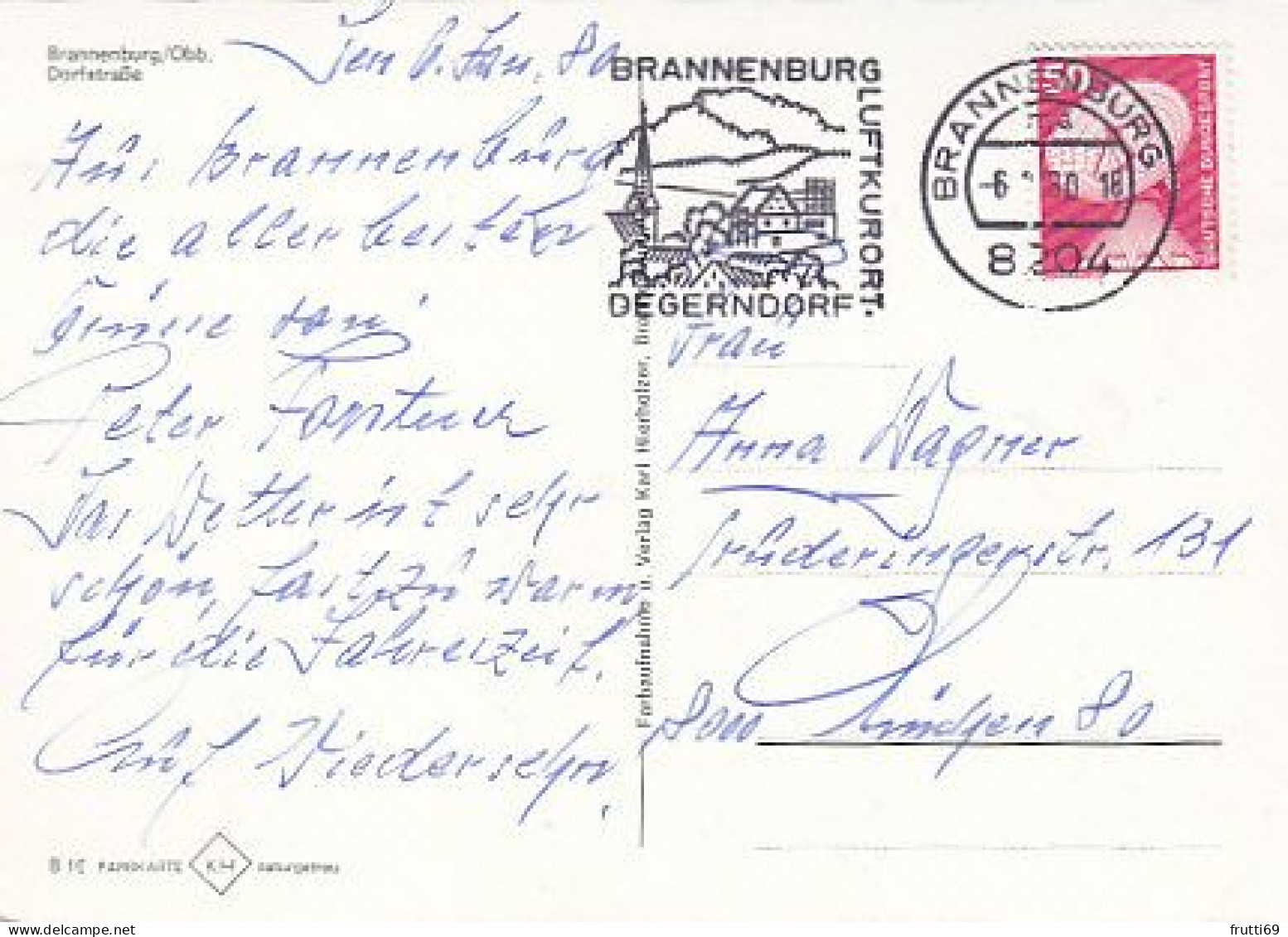 AK 211498 GERMANY - Brannenburg-Degerndorf / Obb. - Otros & Sin Clasificación