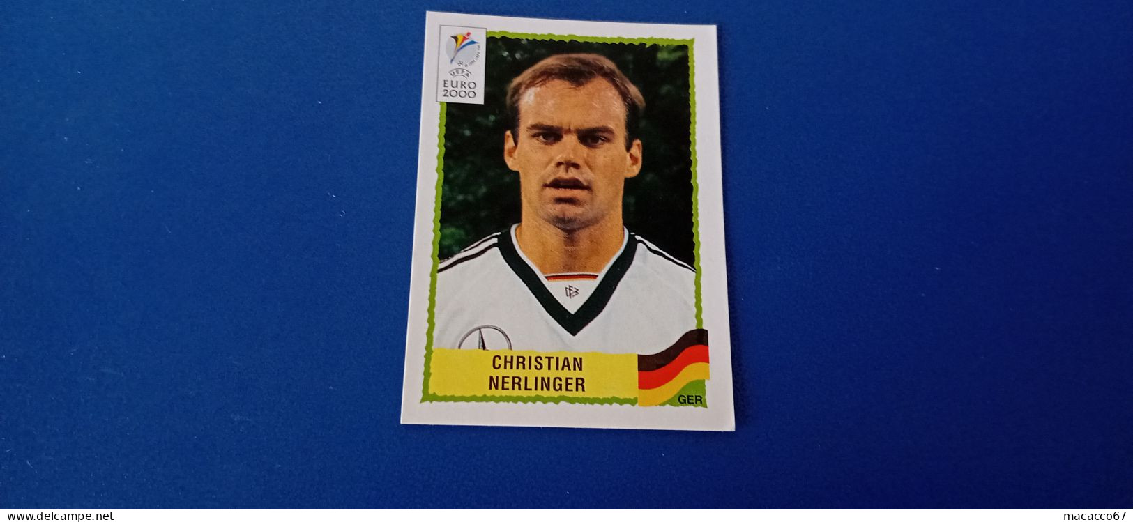 Figurina Panini Euro 2000 - 016 Nerlinger Germania - Edición Italiana