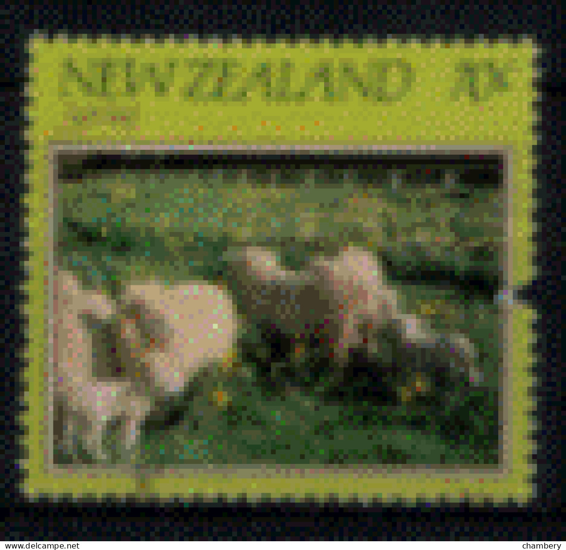 Nlle Zélande - "Scène Saisonnière : Mouton Dans Une Ferme De Watrapa Au Printemps" - Oblitéré N° 818 De 1922 - Used Stamps