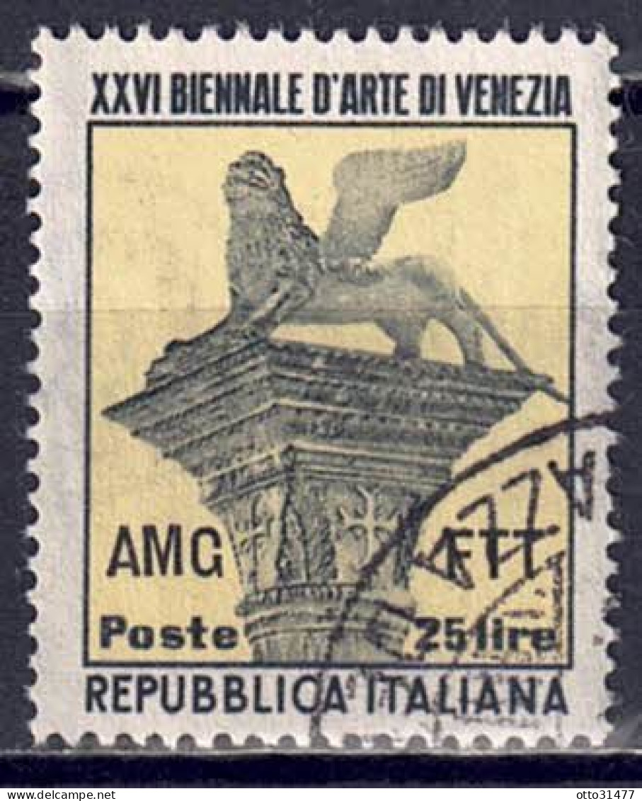 Italien / Triest Zone A - 1952 - Kunstbiennale, Nr. 181, Gestempelt / Used - Afgestempeld