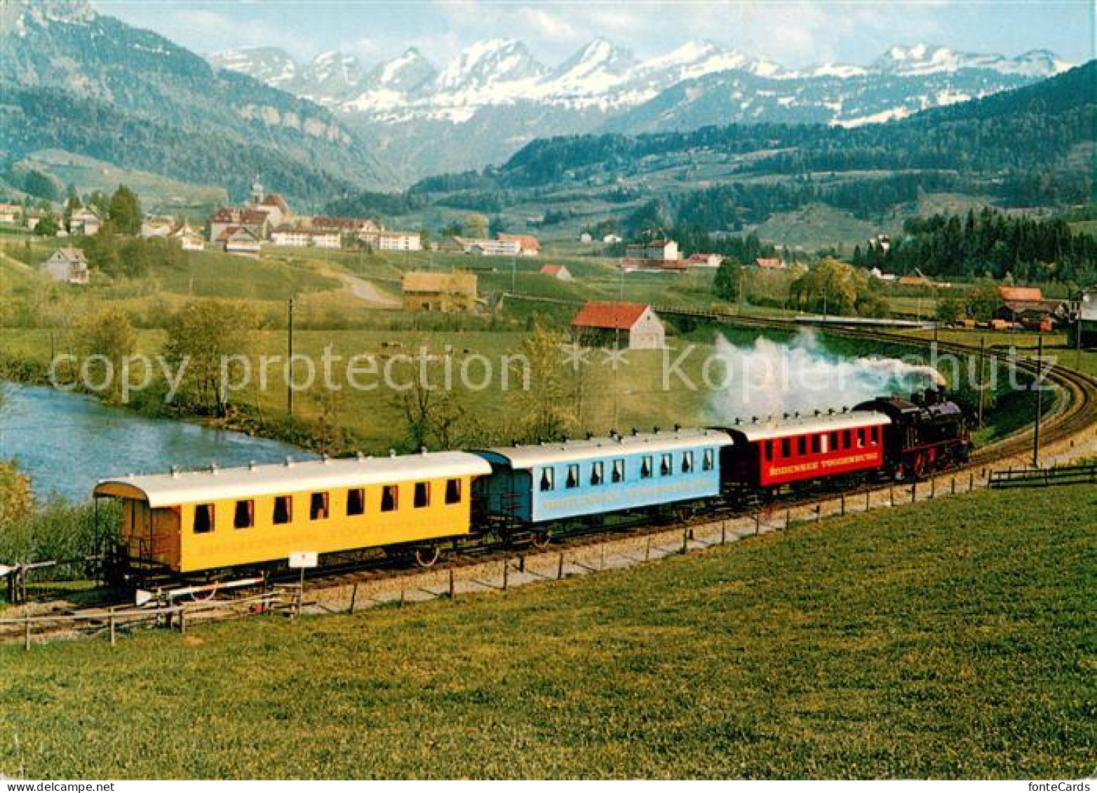 13843067 Nesslau SG Amor Express Der Bodensee Toggenburg Bahn  - Other & Unclassified