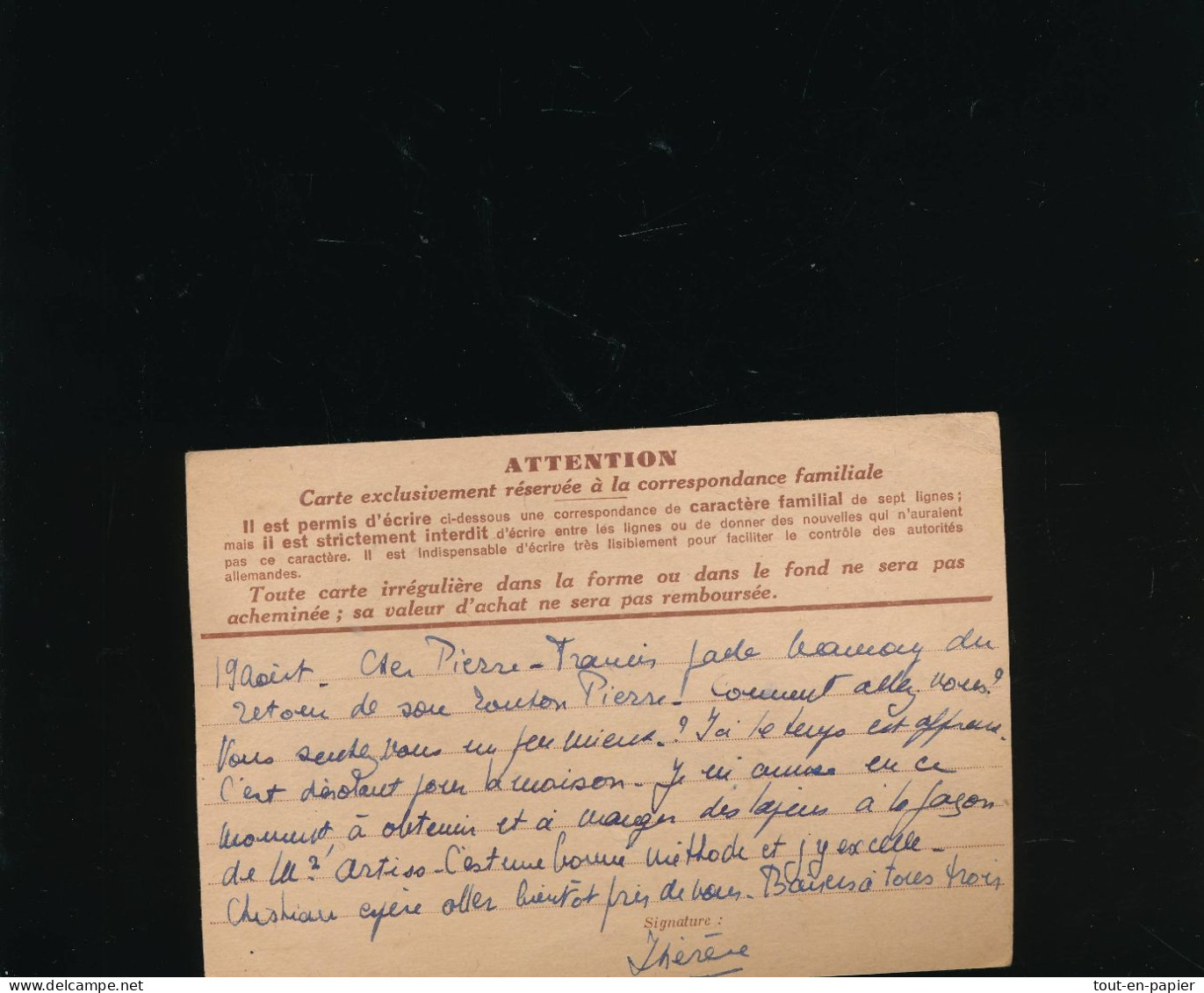 LETTRE FRANCE ENTIER POSTAL IRIS PRIX DE VENTE 0.90 .CARTE POSTALE PREIMPRIMEE écrite Aisne - Standard Postcards & Stamped On Demand (before 1995)