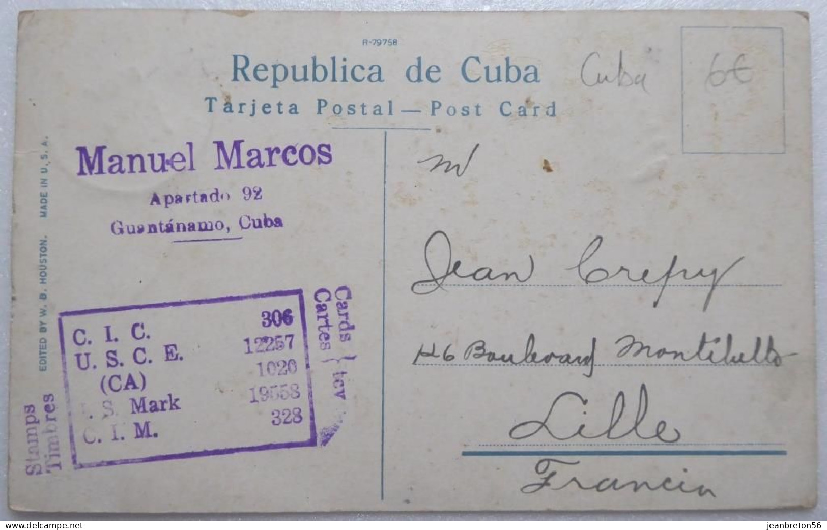 The Great Unwashed Caimanera Cuba - CPA 1924 - Cuba