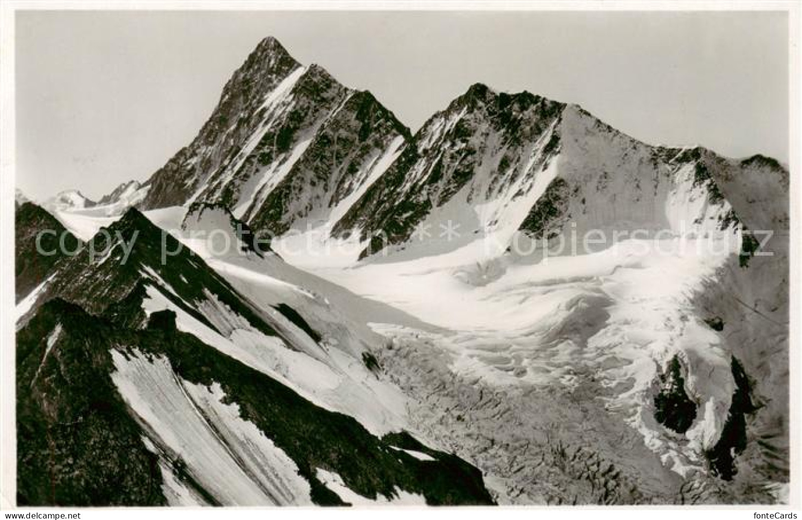 13842717 Finsteraarhorn 4274m BE Mit Agassizhorn  - Sonstige & Ohne Zuordnung