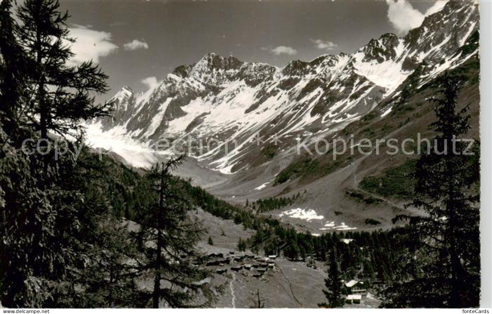 13842679 Loetschental VS Fafleralp Mit Schienhorn  - Sonstige & Ohne Zuordnung