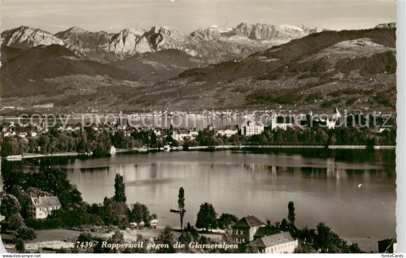 13842667 Rapperswil -Jona Rapperswyl Zuerichsee SG Mit Den Glarneralpen  - Andere & Zonder Classificatie