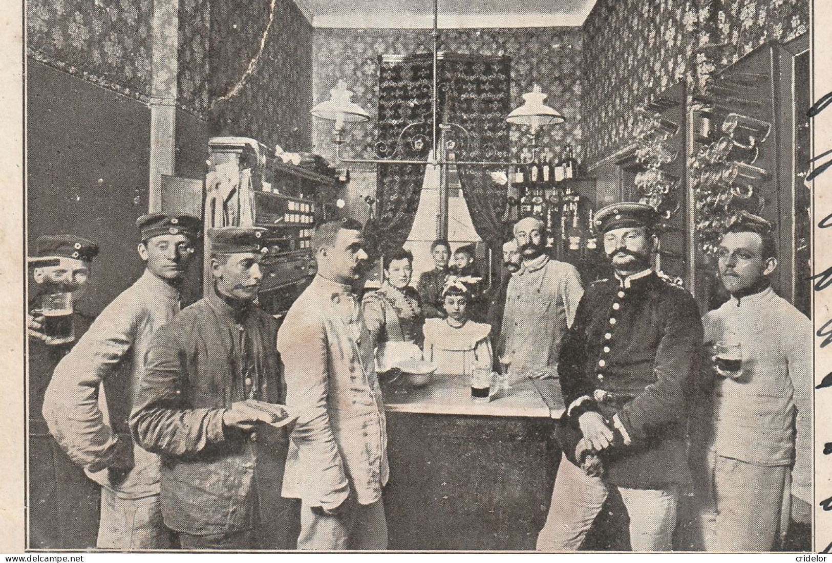 ALLEMAGNE - SCHÖNBERG - 1901 - KANTINE II BATAILLON EISENBAHN REGIMENT N° 2 - VOIR ZOOM UND ETAT - Autres & Non Classés