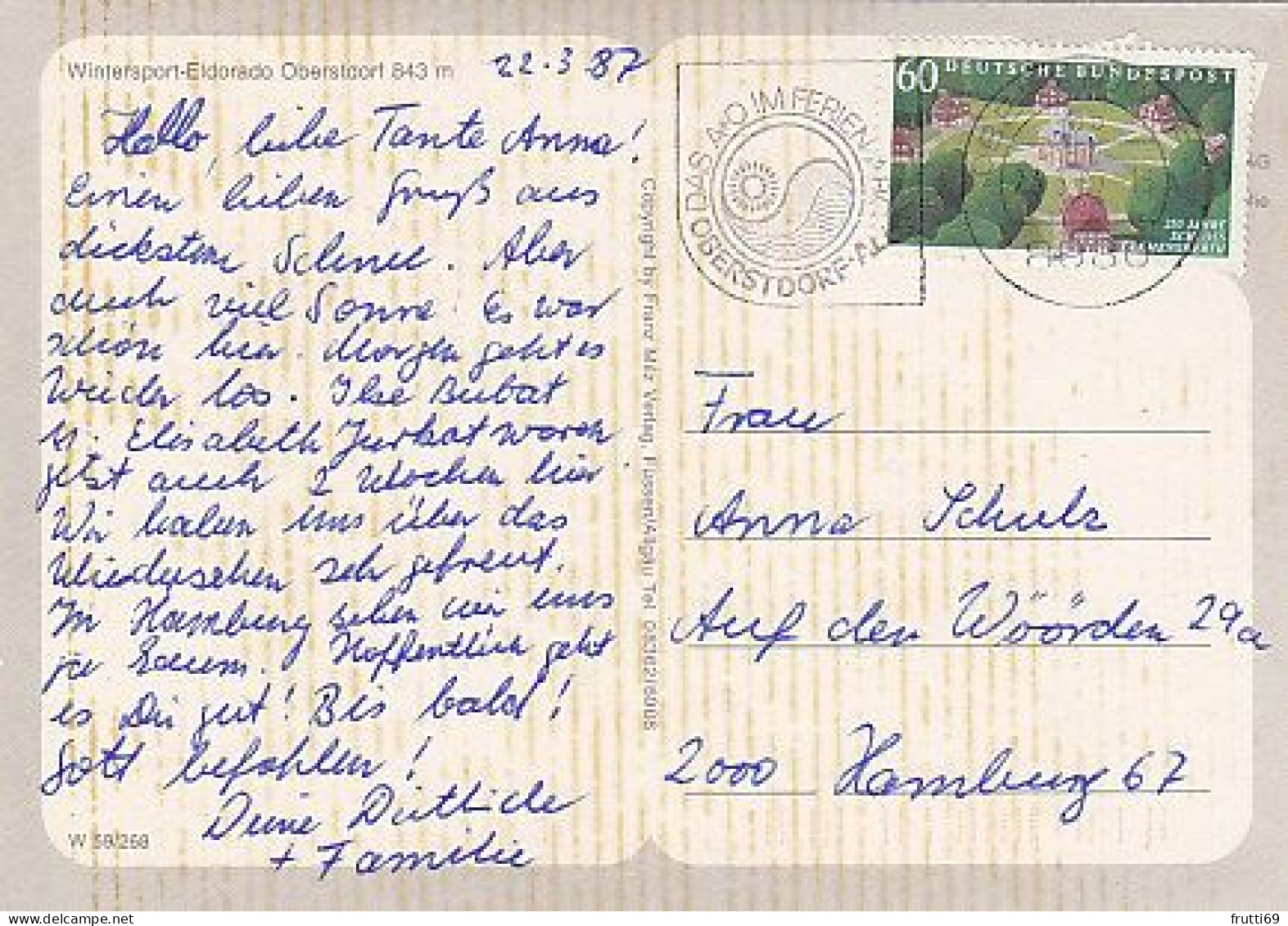 AK 211504 GERMANY - Oberstdorf - Oberstdorf