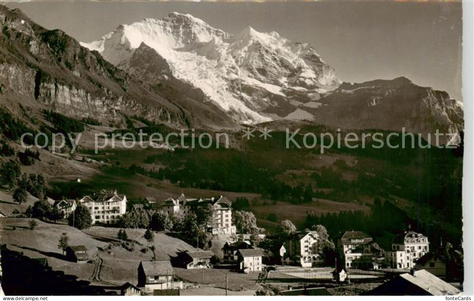 13841859 Wengen  BE Mit Jungfrau  - Sonstige & Ohne Zuordnung