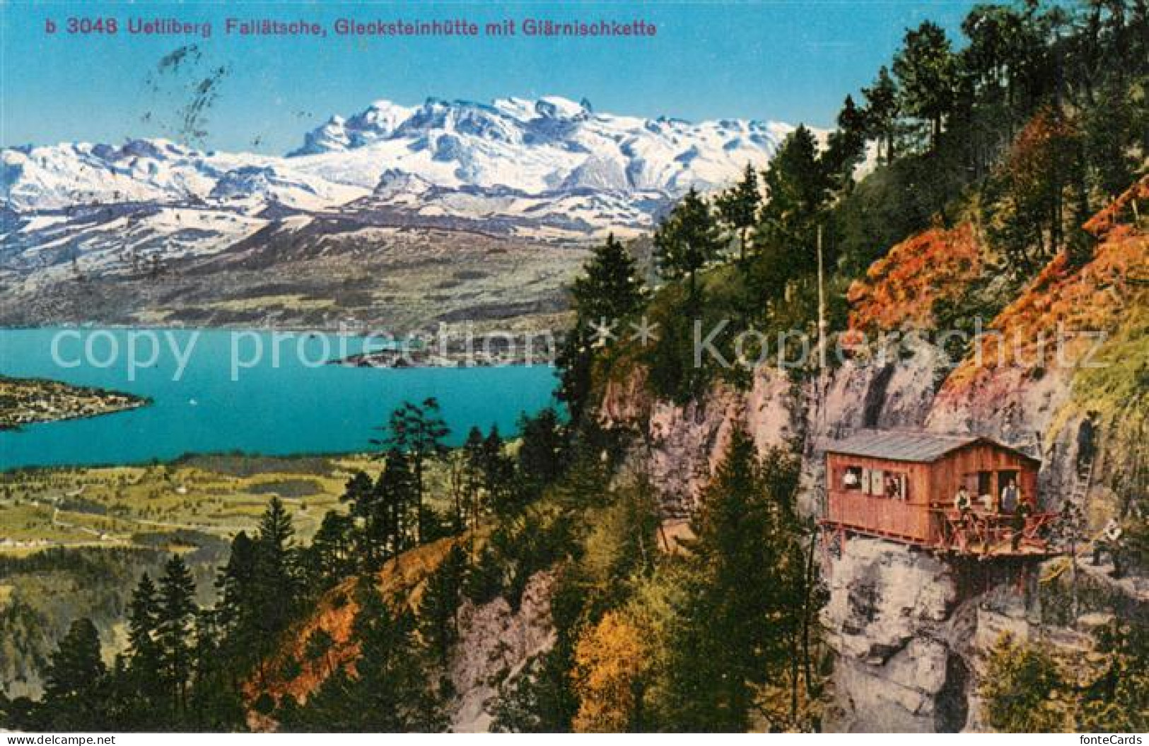 13841719 Uetliberg ZH Falltaesche Glecksteinhuette Mit Glaernischkett Uetliberg  - Other & Unclassified