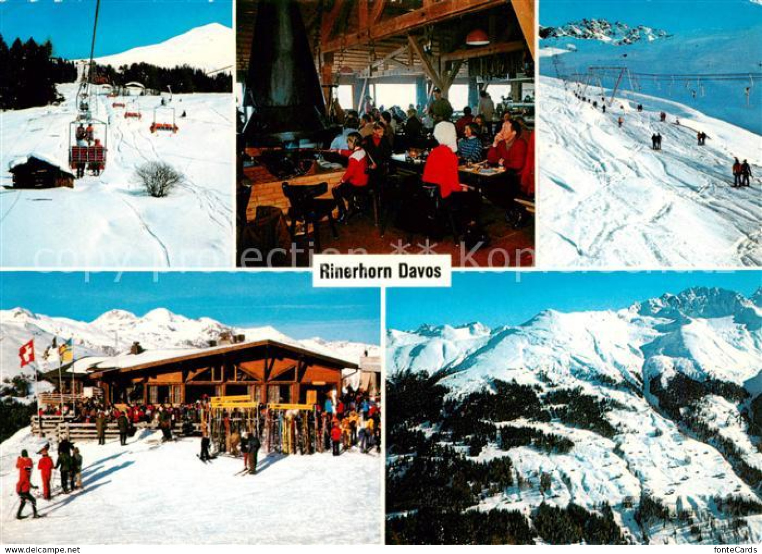 13841399 Rinerhorn Bergrestaurant Jatzmeder Sessellift Mit Rinerhorn Skilift Zum - Sonstige & Ohne Zuordnung