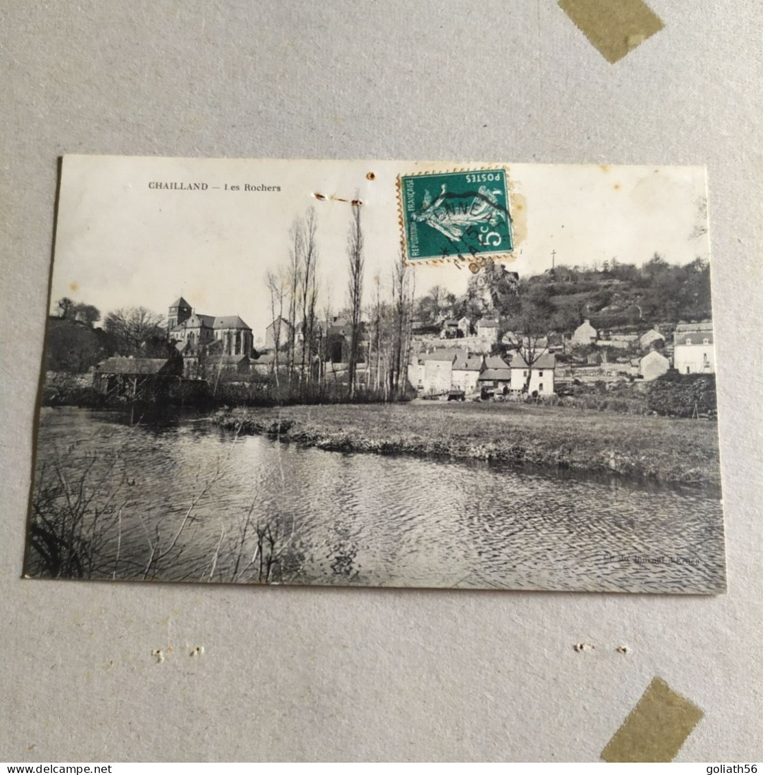 CPA De Chailland - Les Rochers - Daté 1909 - Chailland