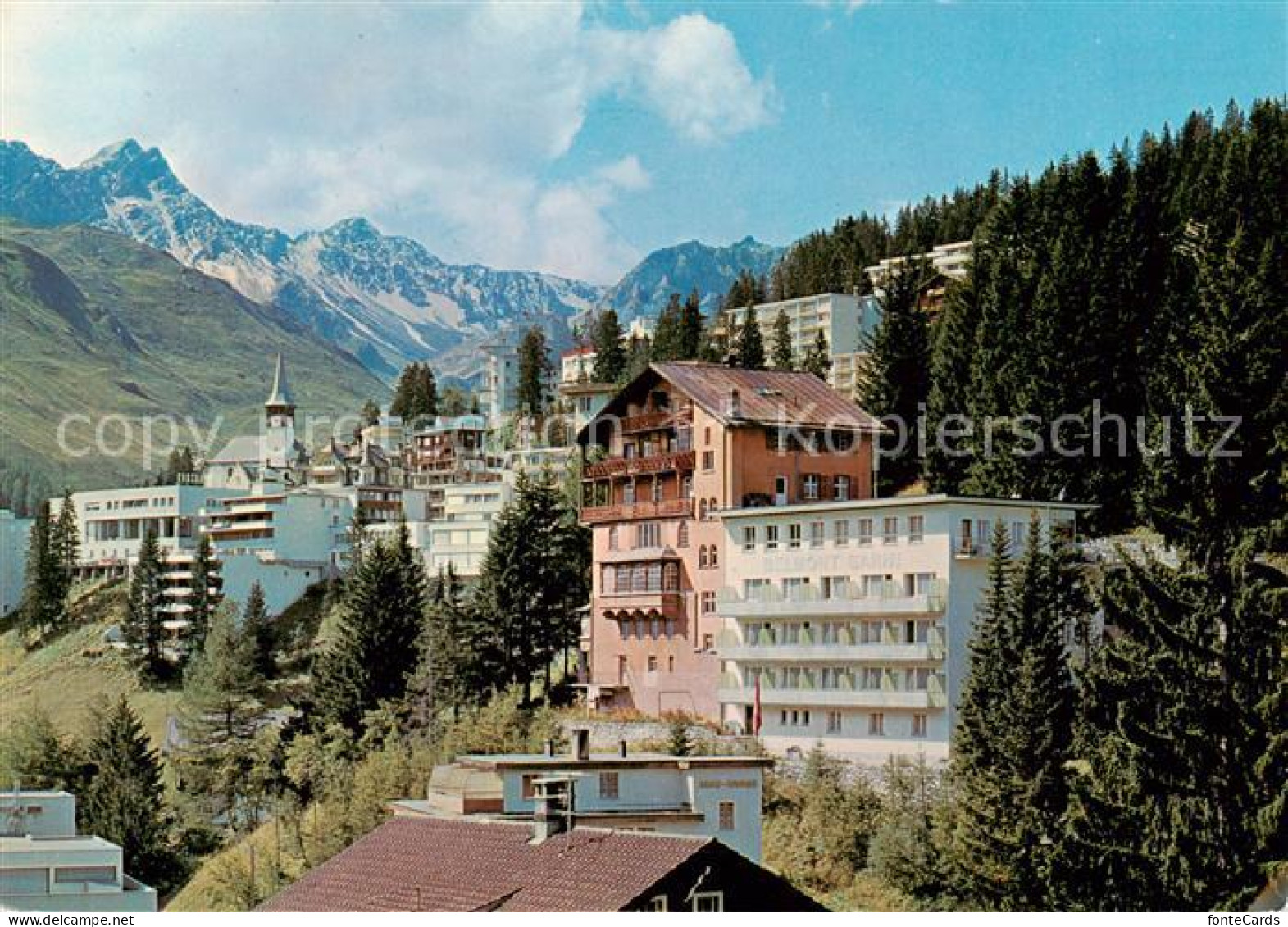 13837799 Arosa GR HOTEL BELMONT Arosa GR - Autres & Non Classés