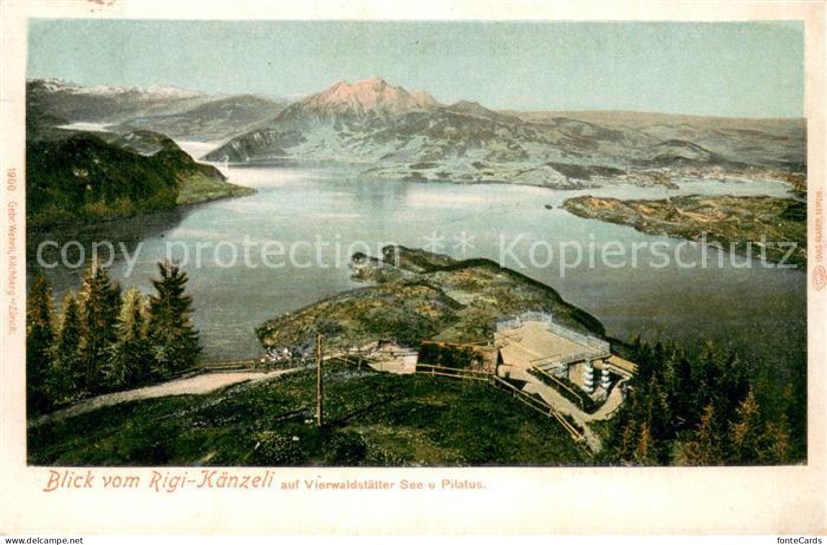 13837107 Rigi Kaenzeli Vierwaldstaetter See Und Pilatus  Rigi Kaenzeli - Andere & Zonder Classificatie