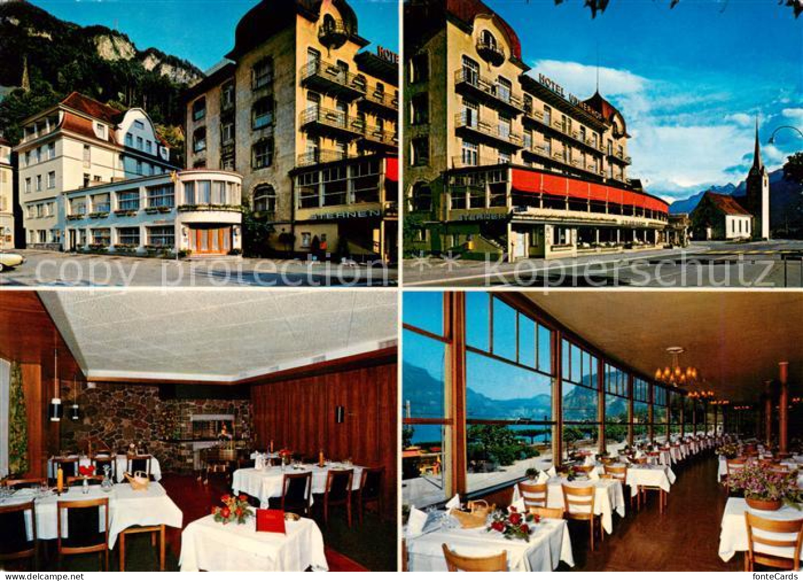 13837069 Flueelen UR Hotels Urnerhof Und Sternen Am Vierwaldstaettersee Flueelen - Altri & Non Classificati