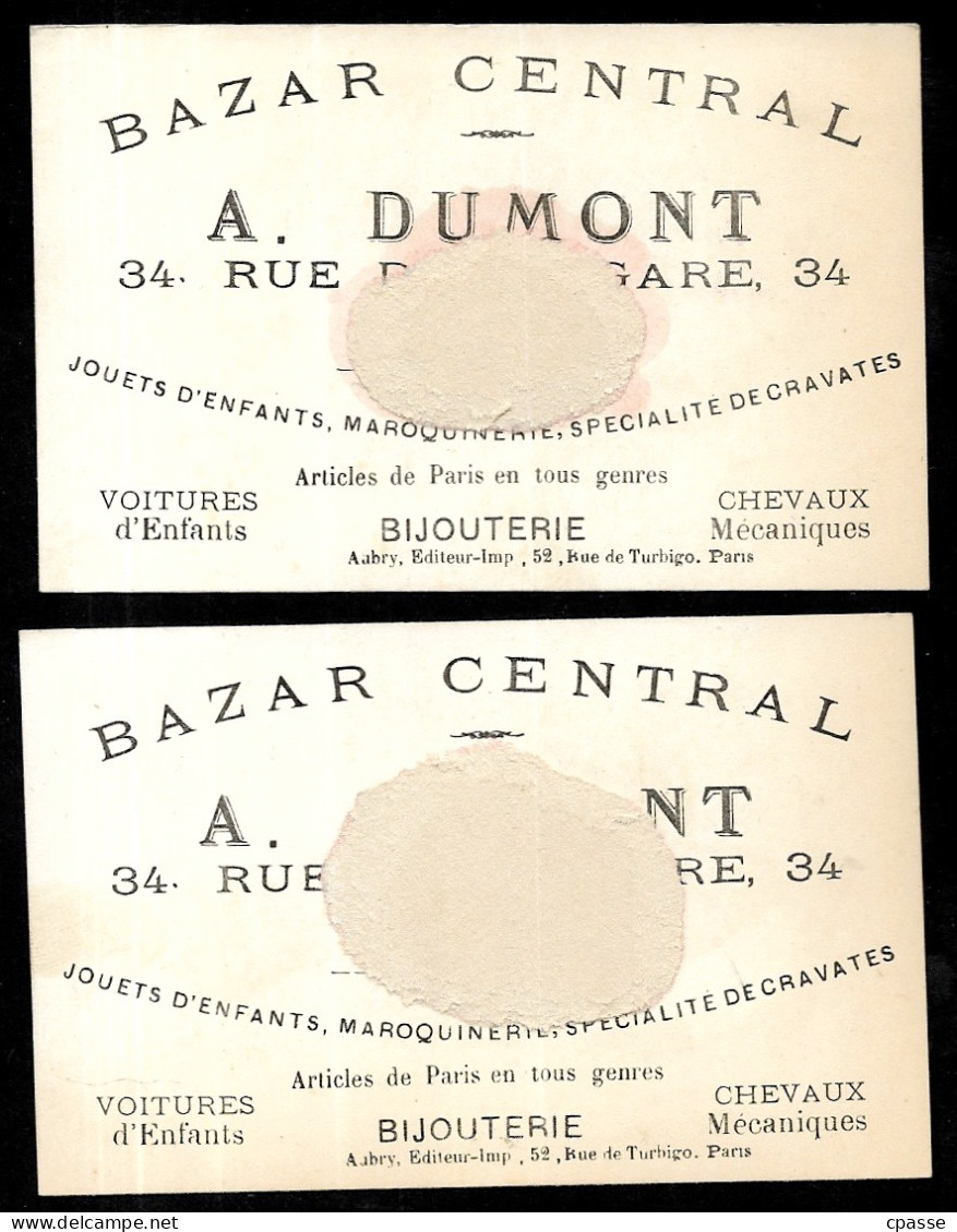 (Lot De 2) CHROMO "LES PETITS MARCHANDS DE LA RUE" ** (de Statuettes) Cupidon Vénus & (bonbons ?) - Autres & Non Classés