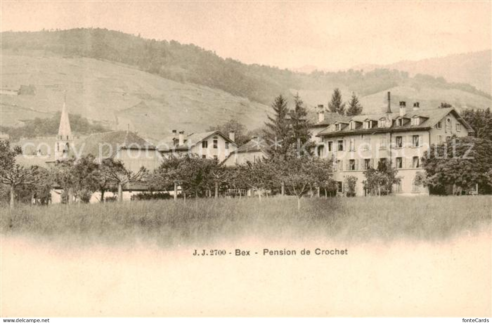 13833049 Bex Les Bains VD Pension De Crochet  - Altri & Non Classificati