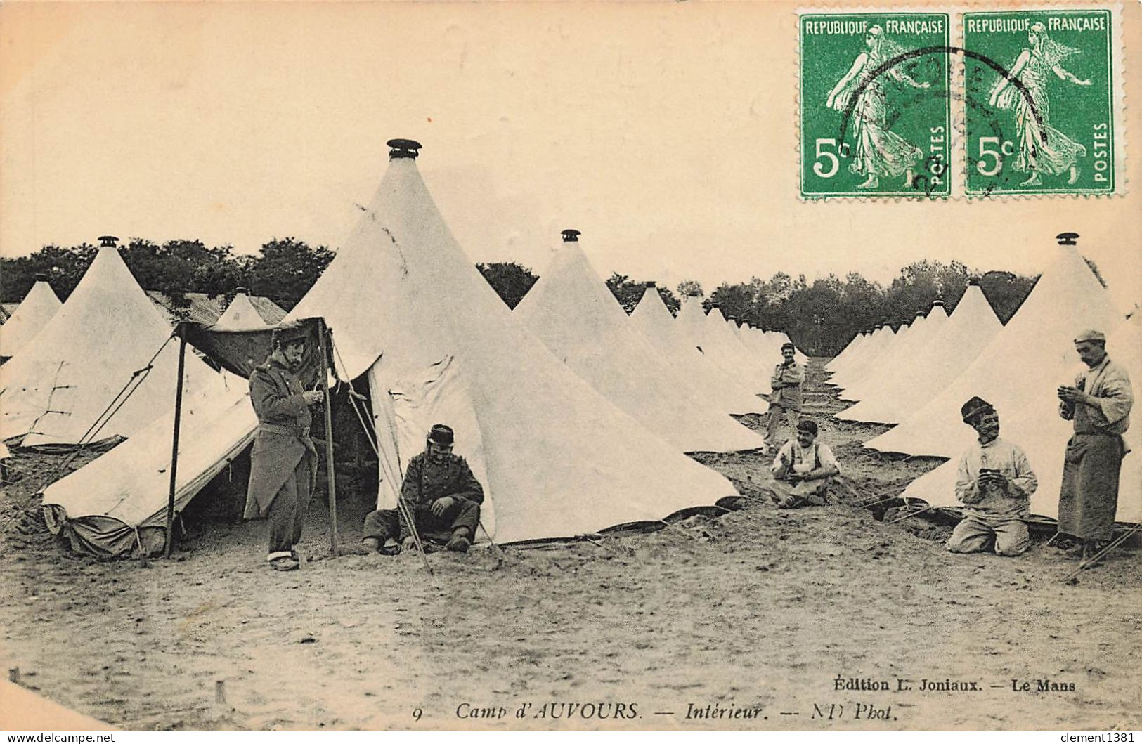 Militaria Camp D'auvours Interieur - Other & Unclassified