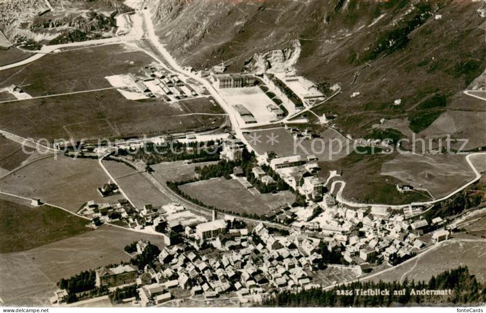 13832767 Andermatt UR Panorama   - Other & Unclassified