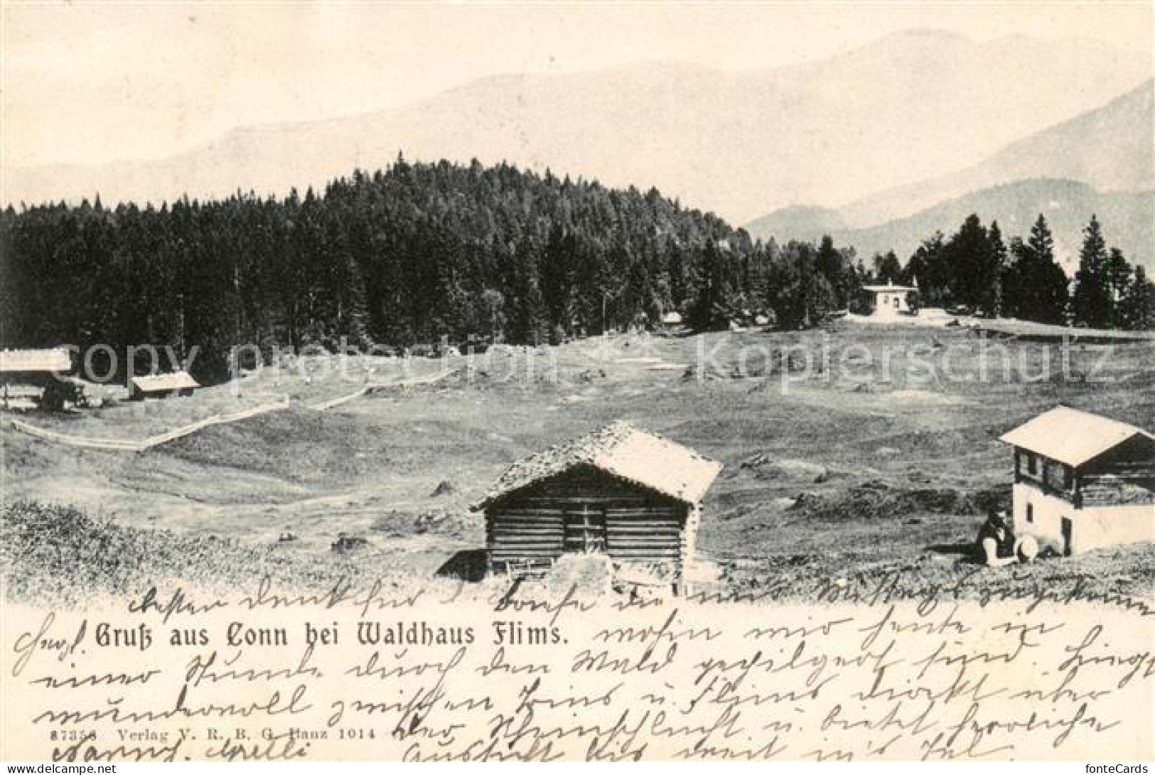 13832357 Conn Flims Waldhaus Panorama  - Autres & Non Classés