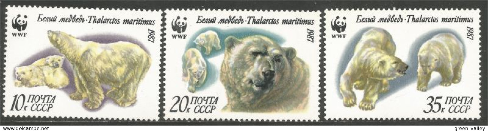 AS-187 Russie Bar Ours Polaire Polar Bear Orso Suportar Soportar Oso MNH ** Neuf SC - Beren