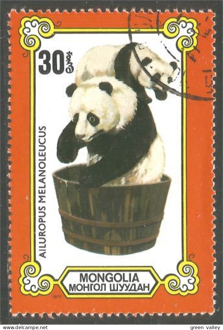 AS-173 Mongolia Panda Bar Ours Bear Orso Suportar Soportar Oso - Bären