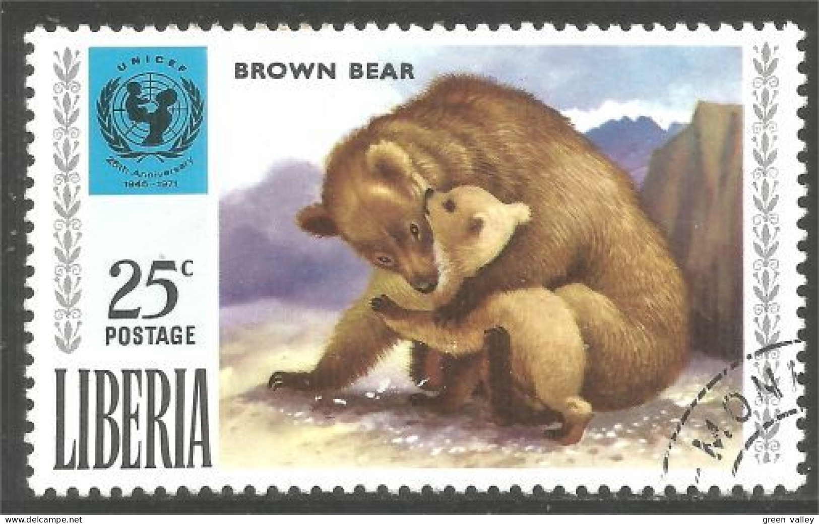 AS-172 Liberia Bar Ours Bear Orso Suportar Soportar Oso - Bären