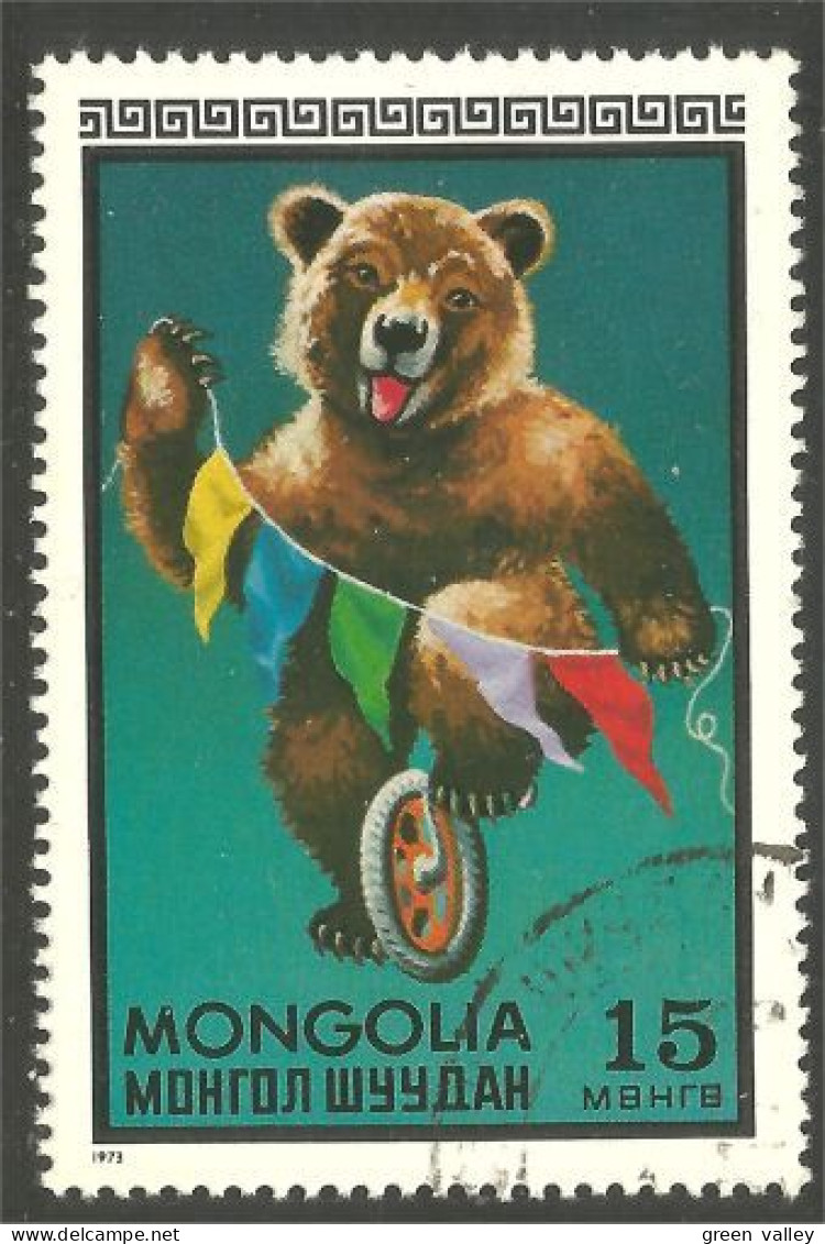 AS-119 Mongolie Bar Ours Bear Orso Suportar Soportar Oso Cirque Circus - Bären
