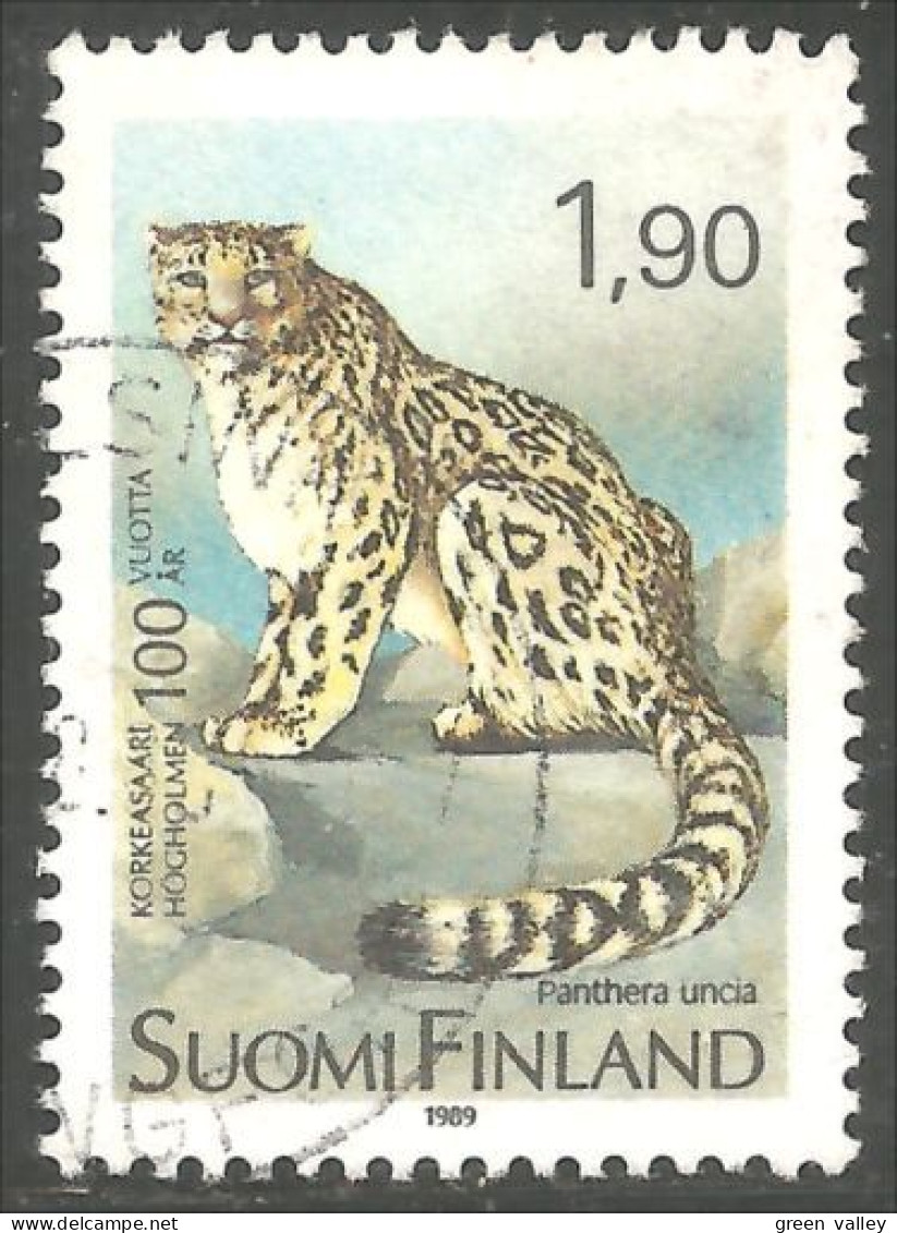 AS-114b Finland 1989 HELSINKI Félin Feline Panthère Panther Leopard Lepard Jachtluipaard - Sonstige & Ohne Zuordnung