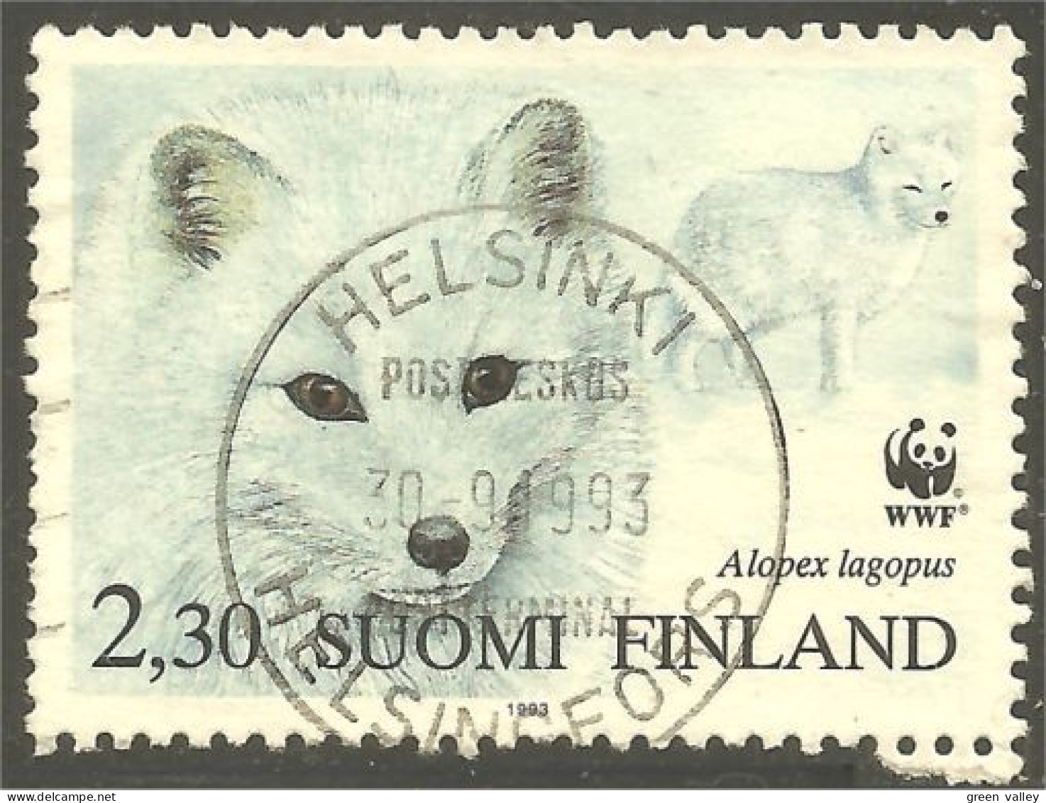 AS-110b Finland 1993 HELSINKI Renard Fox Fuchs Vos Zorro Volpe Raposa - Elefanten