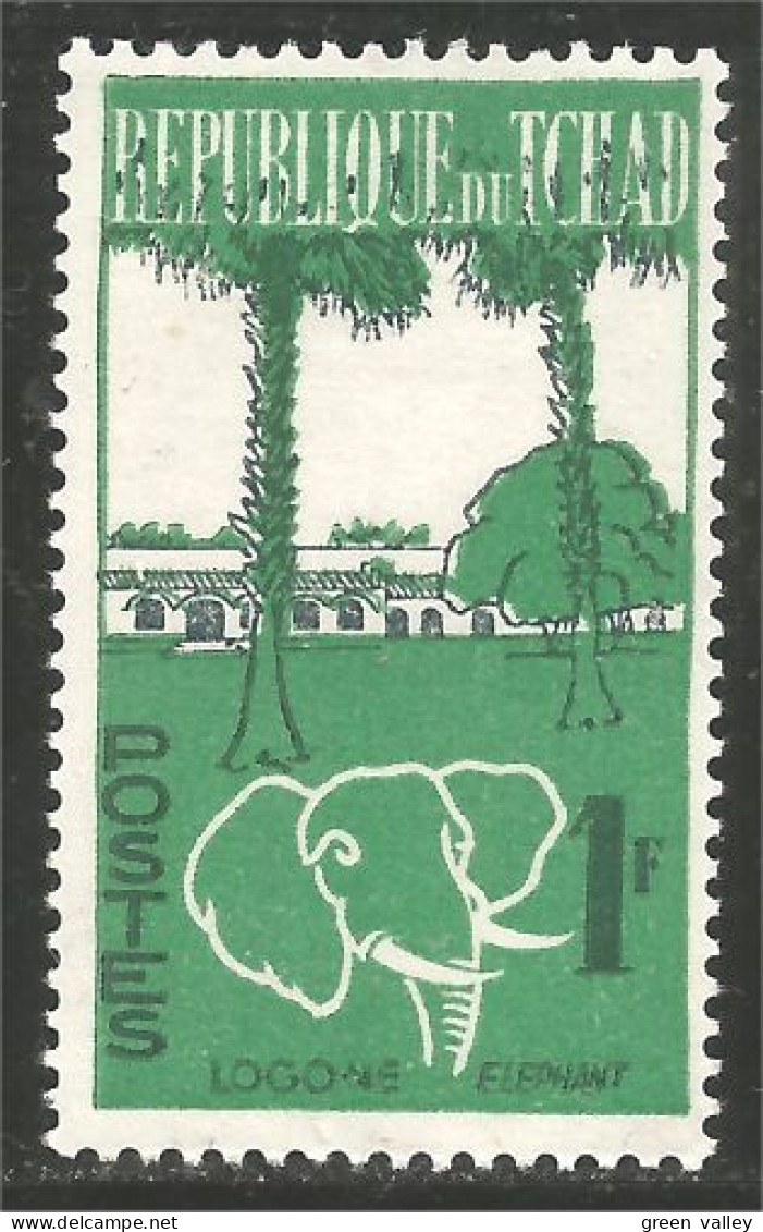 AS-79 Tchad Elephant Elefante Norsu Elefant Olifant MH * Neuf CH - Elefanti