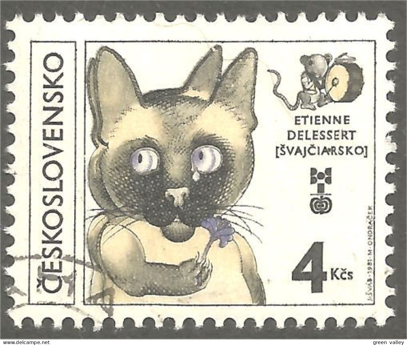 AS-25 Ceskoslovenko Chat Cat Katze Gatto Gato Kat - Katten