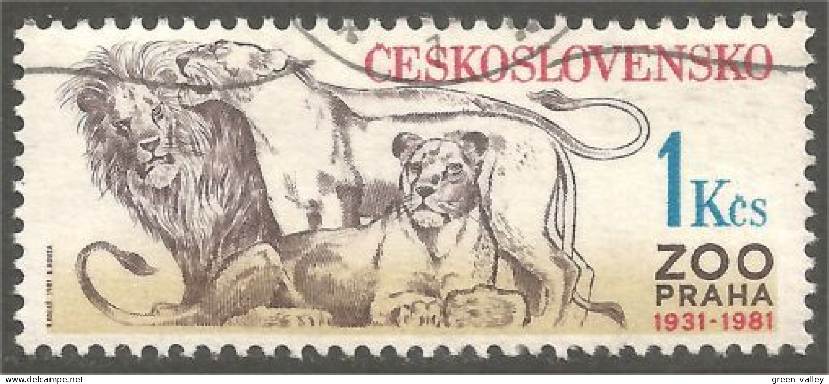 AS-20 Ceskoslovenko Lion Lowe Leeuw Leon Leone - Felinos