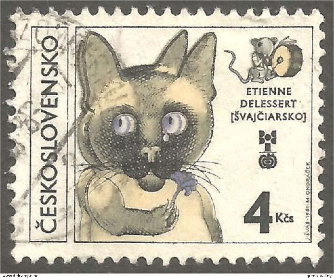 AS-24 Ceskoslovenko Chat Cat Katze Gatto Gato Kat - Chats Domestiques
