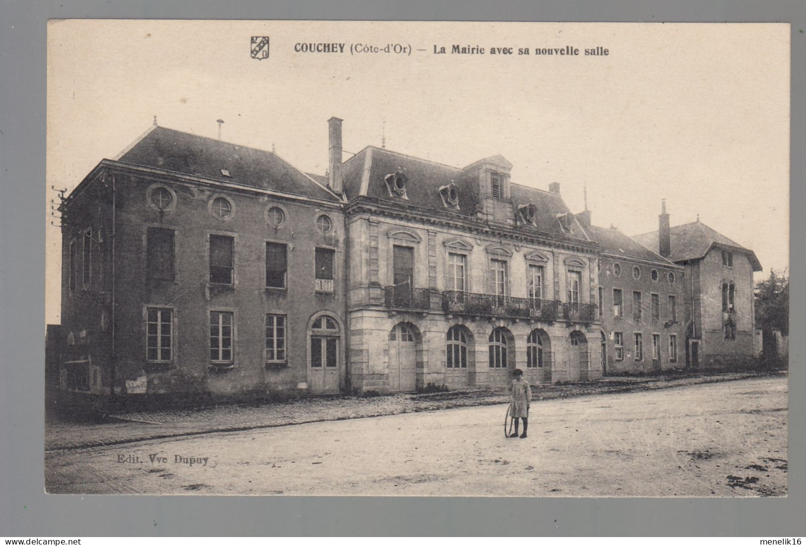 CP - 21 - Couchey - Mairie Avec Sa Nouvelle Salle - Andere & Zonder Classificatie