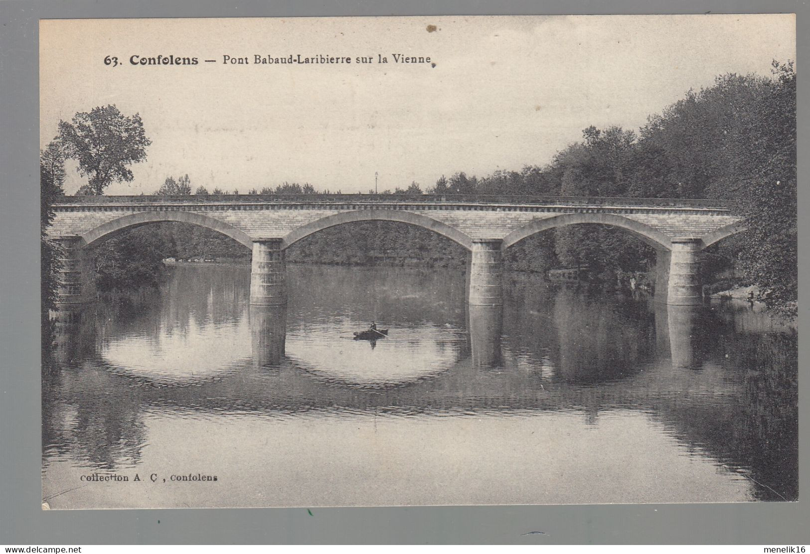 CP - 16 - Confolens - Pont Babaud-Laribierre Sur La Vienne - Confolens