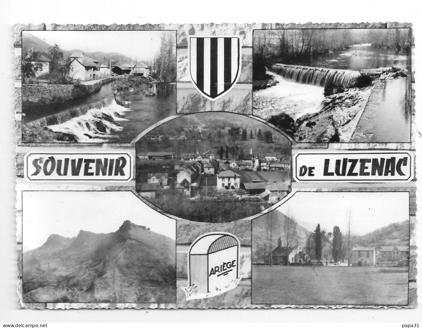 LUZENAC  Commune De MOULIS - Otros & Sin Clasificación