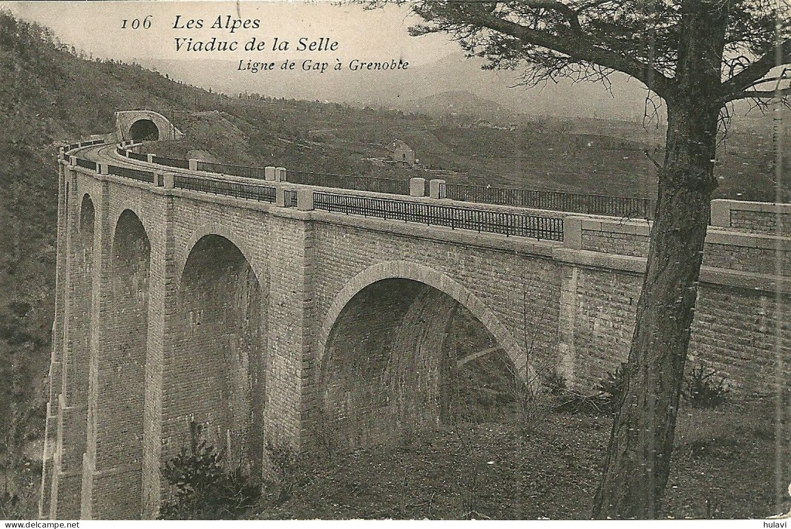 05 ENVIRONS DE GAP -  VIADUC DE LA SELLE - LIGNE DE GAP A GRENOBLE (ref A471) - Otros & Sin Clasificación