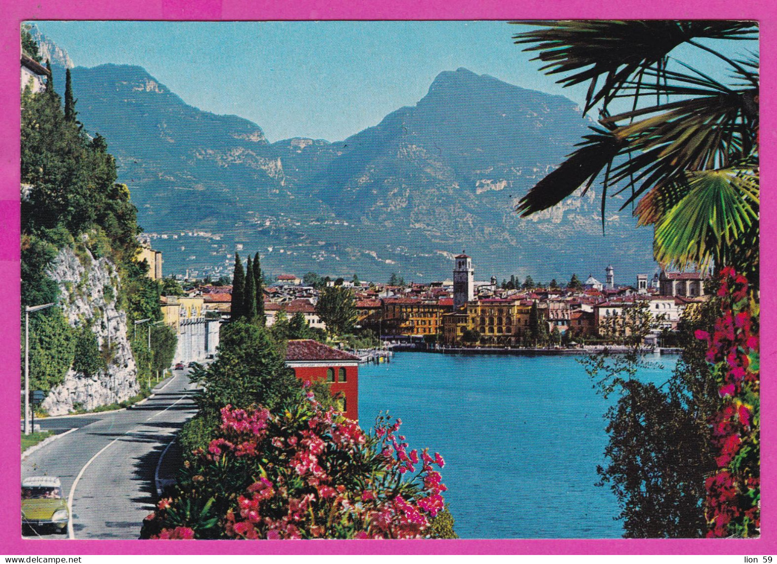 294065 / Italy - RIVA - Lago Di Garda PC 1999 Postage Due USED - 800/0.41(L)/€  Woman In Art F. Tulli Engraving - 1991-00: Marcophilie