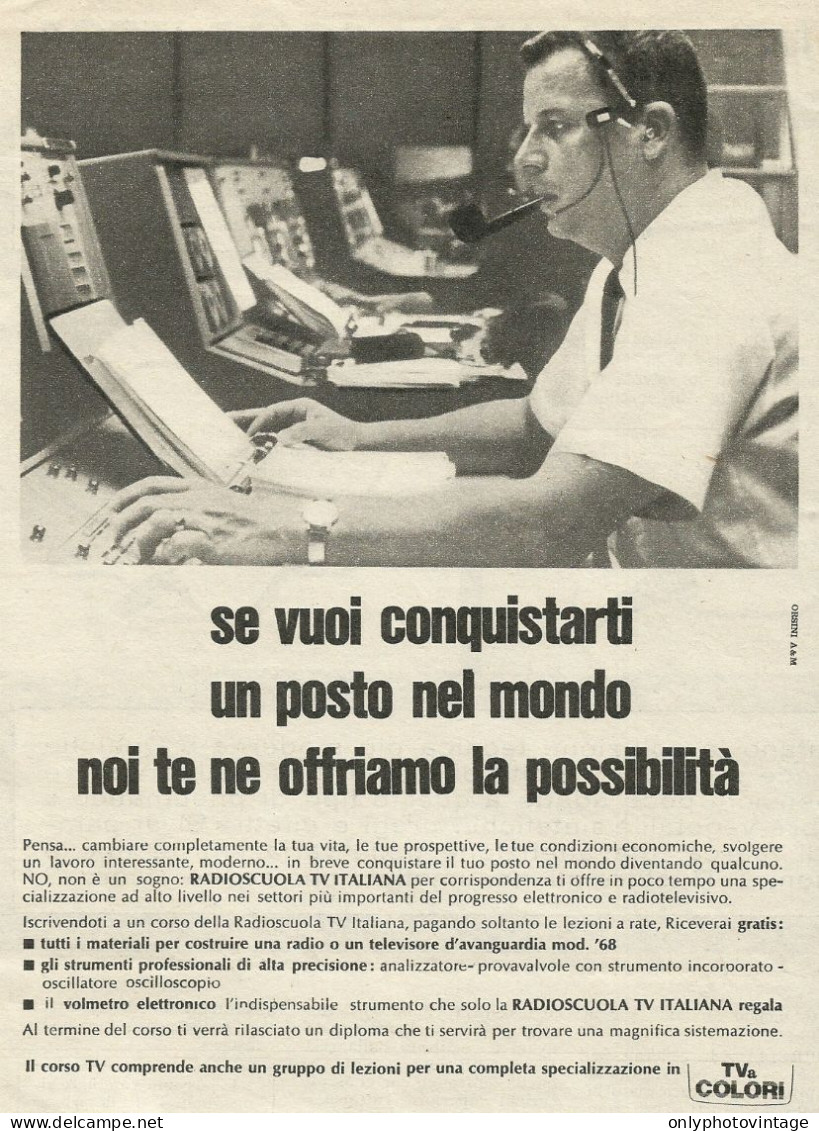 Radioscuola TV Italiana - Pubblicità 1967 - Advertising - Advertising