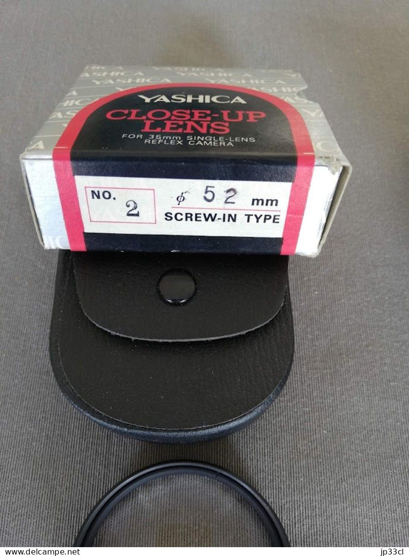 2 Lentilles "Close-Up Lens Screw-in Type 52 Mm N° 1 Et N° 2" De Marque Yashica - Material Y Accesorios