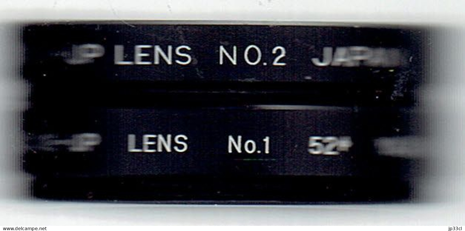 2 Lentilles "Close-Up Lens Screw-in Type 52 Mm N° 1 Et N° 2" De Marque Yashica - Supplies And Equipment