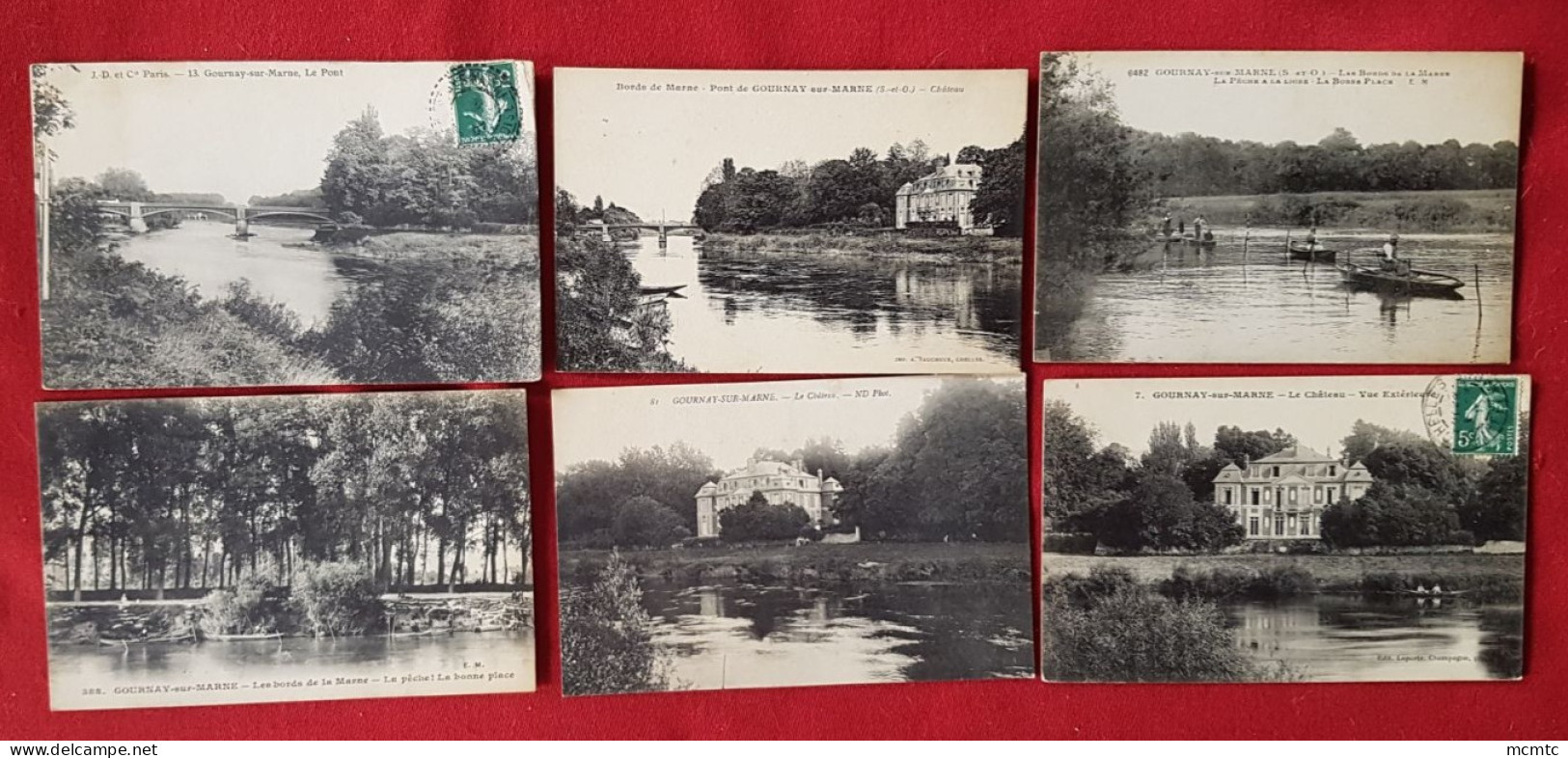 6 Cartes - Gournay Sur Marne   -( 93 - Seine Saint Denis ) - Gournay Sur Marne