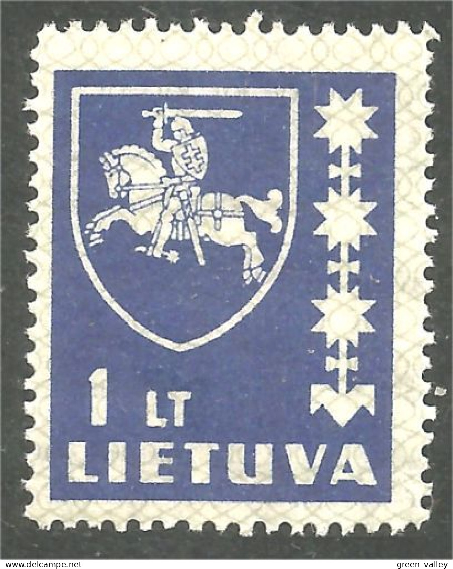 CH-47 Lithuania Blason Armoiries Coat Of Arms Cheval Horse Pferd Caballo Cavallo Paard - Horses