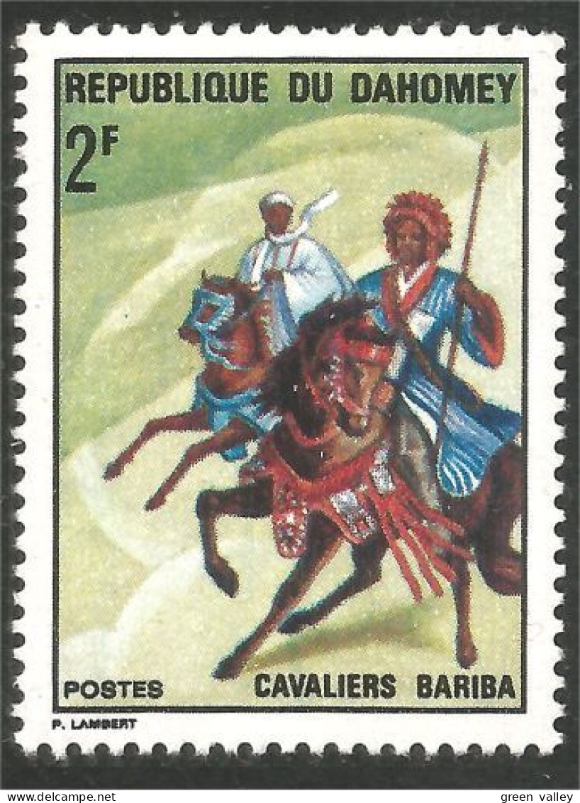 CH-40 Dahomey Cavaliera Bariba Horsemen Cheval Horse Pferd Caballo Cavallo Paard - Horses