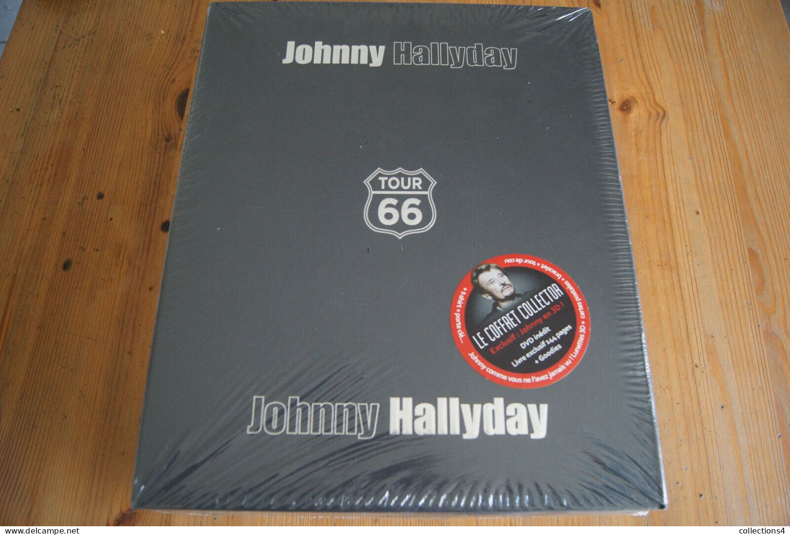 JOHNNY HALLYDAY TOUR 66 COFFRET COLLECTOR VALEUR+ - Objets Dérivés