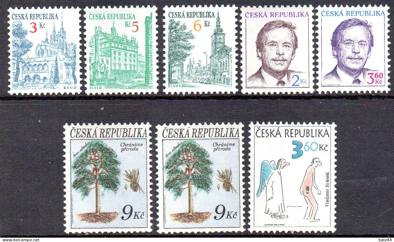 TCHEQUIE  Petit Lot De Timbres Neufs Sans Charnière - Verzamelingen & Reeksen