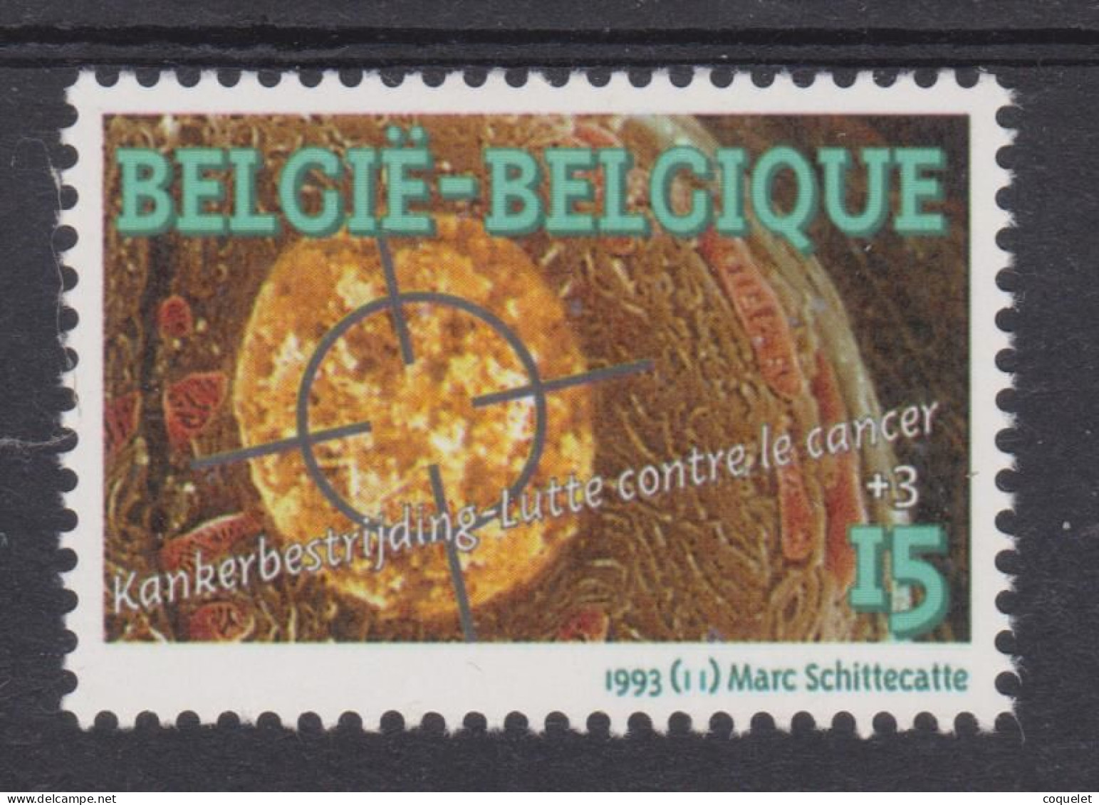 Lutte Contre Le Cancer -Belgique N°2525 XX  Symbole - Malattie