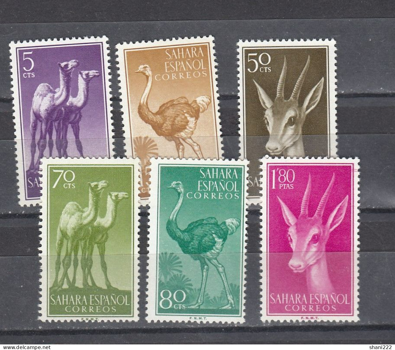 Spanish Sahara 1957 Definitives - MNH Set (e-858) - Sahara Espagnol